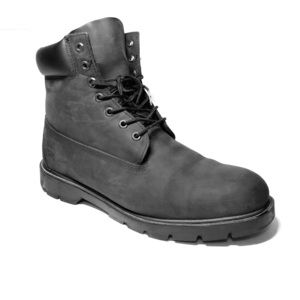 Timberland nubuck suede black boots